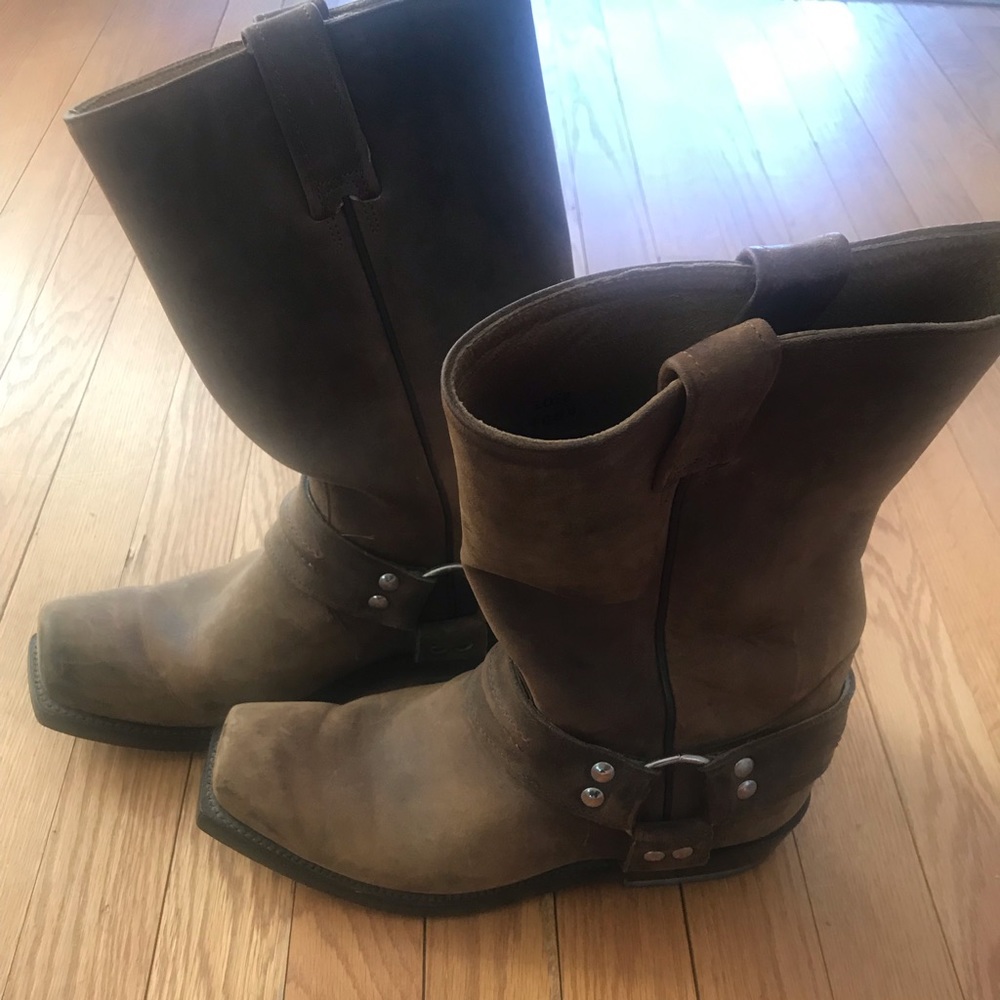 Domini Pelle leather Moro harness boots